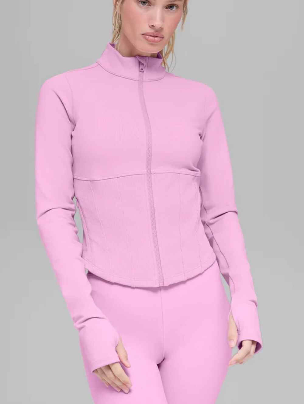 Airbrush Corset Full Zip Jacket